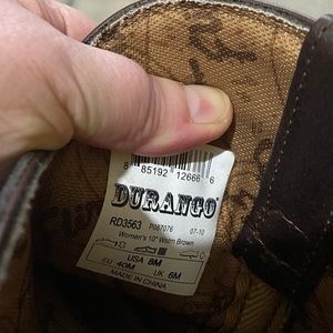 Durango Brown Boots, Size 8 Women